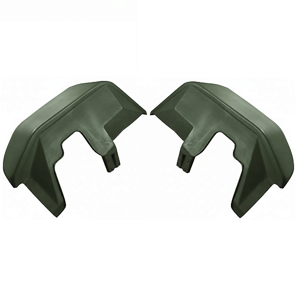 Par de Paralama em Fibra Toyota Bandeirante Lado Esquerdo e Direito