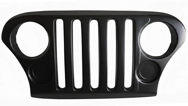 GRADE DIANTEIRA EM FIBRA JEEP CJ5 FORD / WILLYS (1955 A 1983)