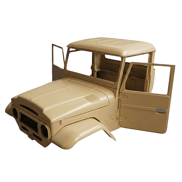 CABINE EM FIBRA TOYOTA BANDEIRANTE PICK-UP BEGE