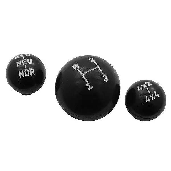 JOGO DE BOLA DE CÂMBIO 3M CLARK 51MM 4X4 E RED PRETA 35MM JEEP RURAL F75 - WILLYS