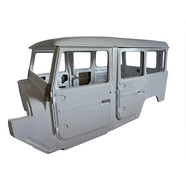KIT CARROCERIA COMPLETO TOYOTA BANDEIRANTE LONGA 4 PORTAS- FIBRA REFORÇADA
