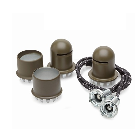 Conjunto de Protetores de Lâmpada do Painel (Dash Lamp Set) - MV Spares - Willys MB, Ford GPW, Ford GPA, GMC Studebaker, Diamond T e Caminhões WWII