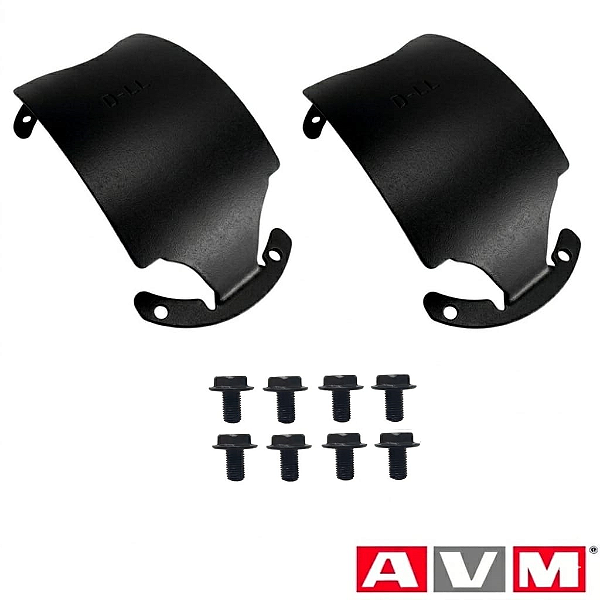 Protetor diferencial Dana 44 AVM Jeep Willys-Rural-F75/ Troller / F1000 - Preto