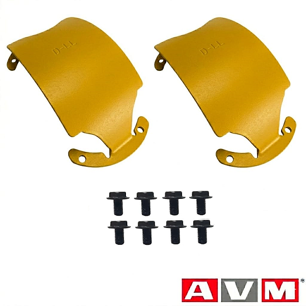 Protetor diferencial Dana 44 AVM Jeep Willys-Rural-F75/ Troller / F1000 - Amarelo