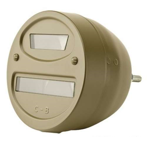 LANTERNA TRASEIRA BLACKOUT 6 VOLTS CB A-1065 JEEP FORD GPW / WILLYS MB