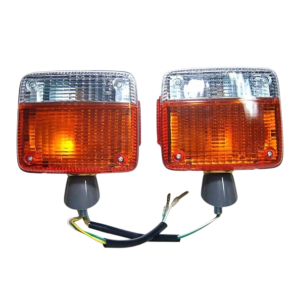 Par Lanterna Seta Dianteira Toyota Bandeirante Completa