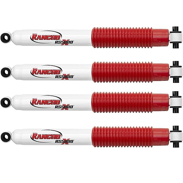 Jogo 4 Amortecedores Rancho RS55065 RS55066 Jeep Wrangler JL 2-3 Lift