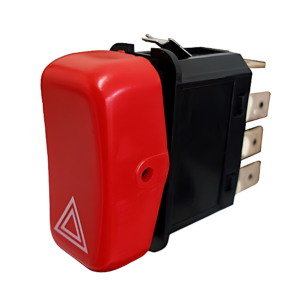 INTERRUPTOR PISCA ALERTA 12V - 6885457124 AGRALE MARRUÁ / MERCEDES BENZ