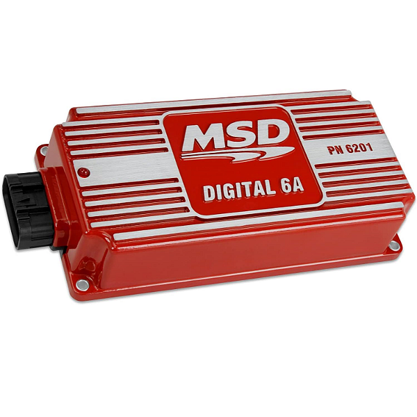 MSD 6201 Controle de ignição digital 6A - Vermelho