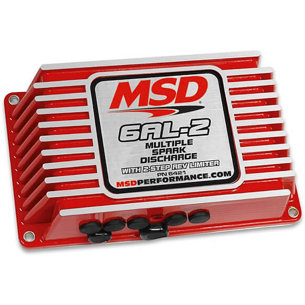 Controle de Ignição MSD 6AL-2 - Vermelho