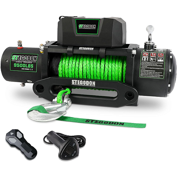 Guincho Elétrico S3 9.500 lbs (4.309 kg) – Performance Heavy Duty - À Prova D'água (IP67)