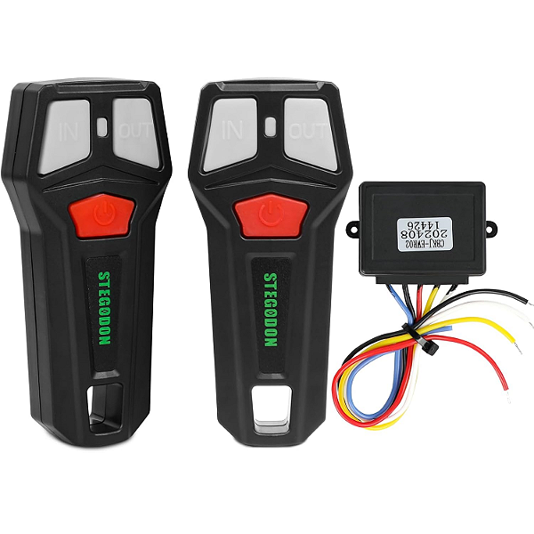Kit de Controle Remoto Sem Fio STEGODON para Guincho 12V