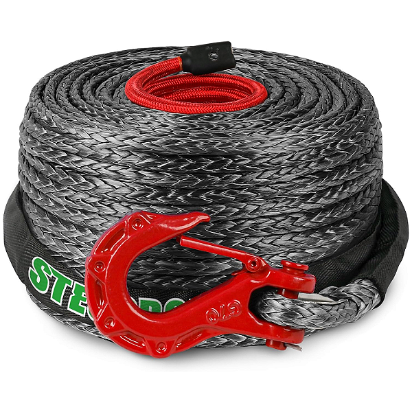 Cabo de Guincho Sintético Dyneema Premium 3/8 x 30m - 10.799.6 Kg (Cinza)