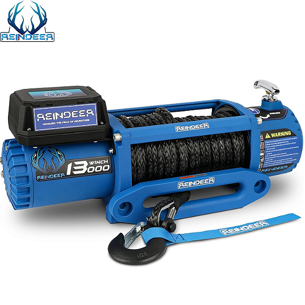 Guincho Elétrico REINDEER 13.000 lbs (5.900 kg) – Corda Sintética & IP67