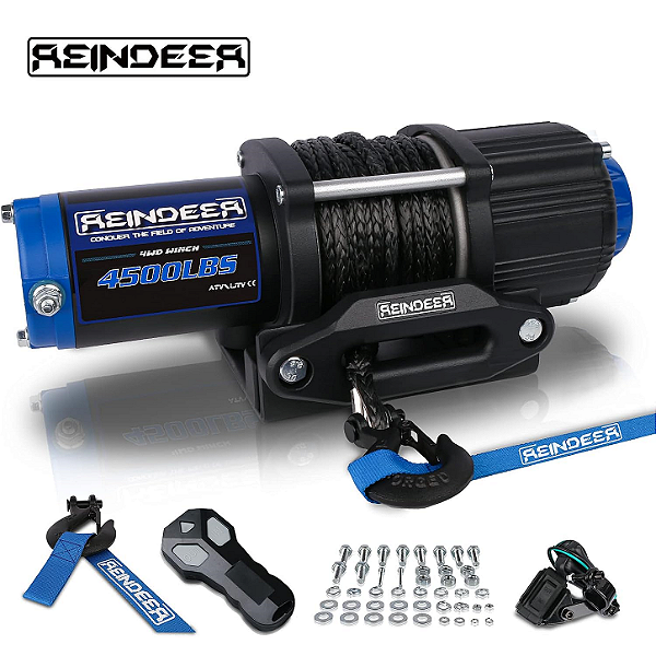 Guincho Elétrico REINDEER 4.500 lbs (2.041 kg) – Força e Tecnologia Off-Road