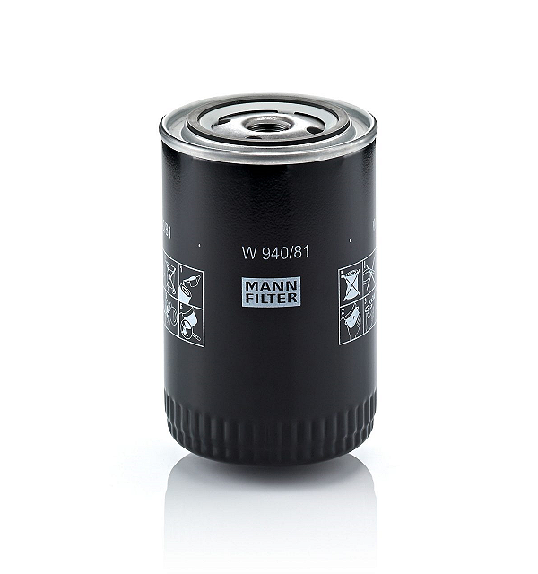 Filtro de Óleo Blindado Mann-Filter W940/81 - Toyota Hilux - Nissan Frontier