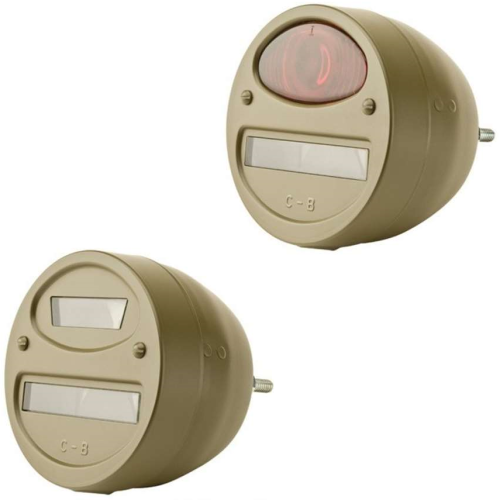 Lanterna Traseira Blackout e Serviço 6V – Jeep Ford GPW / Willys MB A-1064 / A-1065