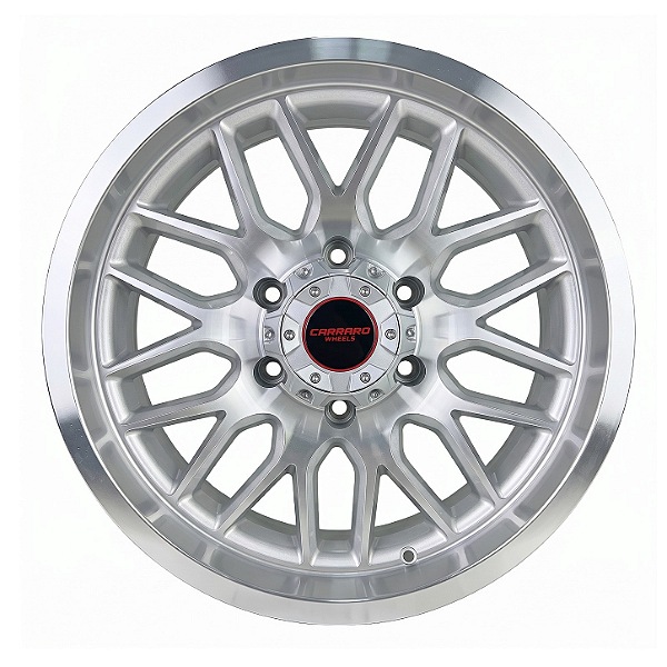 Jogo Roda Carraro Austin Silver Aro 17x9 6x139,7 ET0