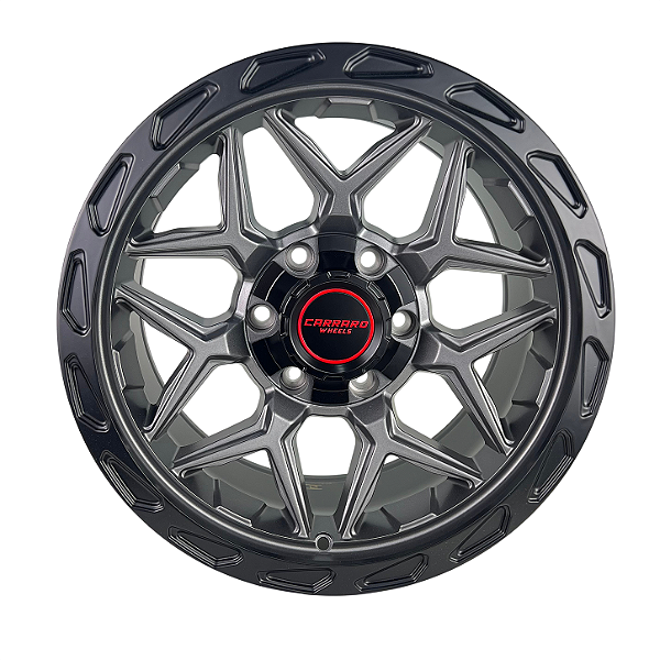 Jogo de Rodas Carraro Nashville Gray Aro 17x9 6x139,7 ET0