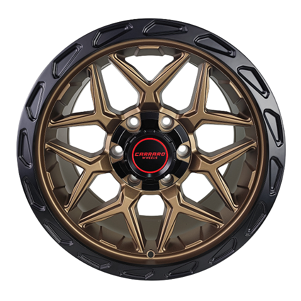 Jogo de Rodas Carraro Nashville Bronze – Aro 17x9 (6x139,7) ET 0