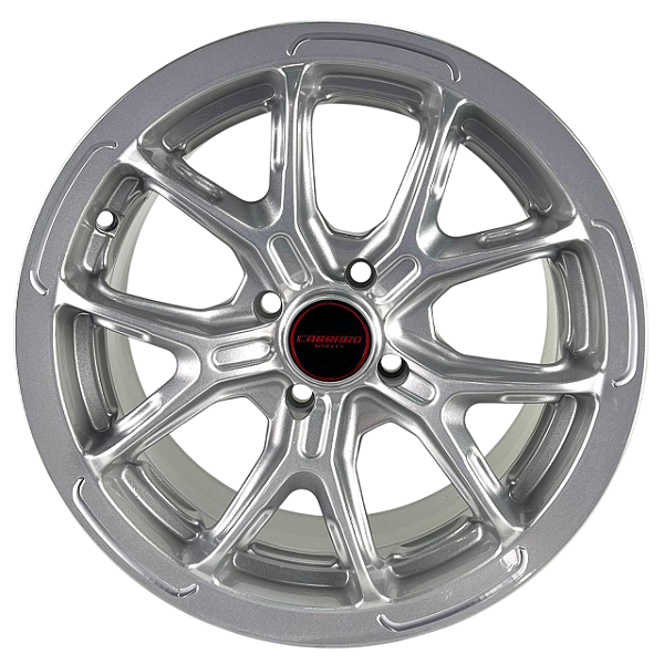 Jogo de Rodas Carraro Meihan Silver | Aro 15x7 (4x99) ET32