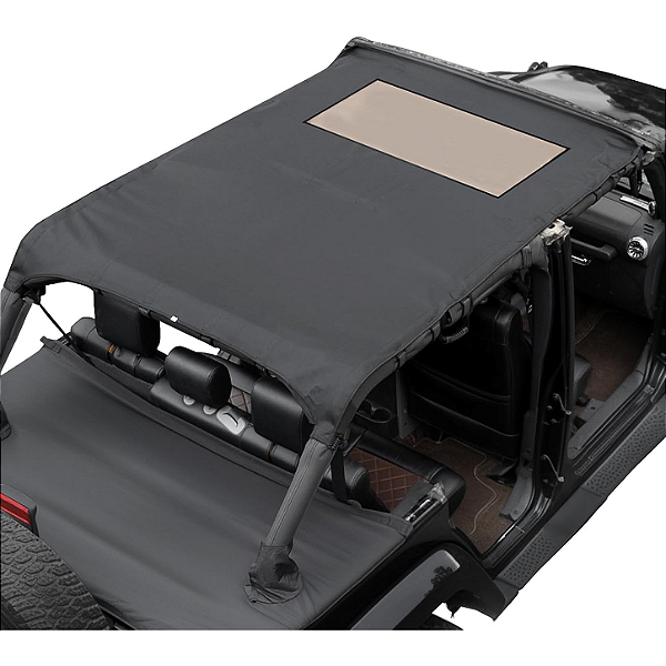 Capota de Proteção Solar Impermeável para Jeep Wrangler JKU 4 Portas (2007-2018)