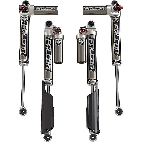 Kit de Amortecedores Falcon SP2 3.3 Fast Adjust Piggyback para Jeep Wrangler JL (Elevação de 2" a 4,5")