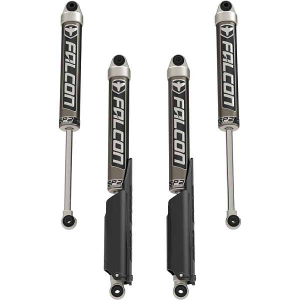 Kit de Amortecedores Monotubo Falcon SP2 2.1 para Jeep Gladiator JT (Elevação de 0" a 1,5")