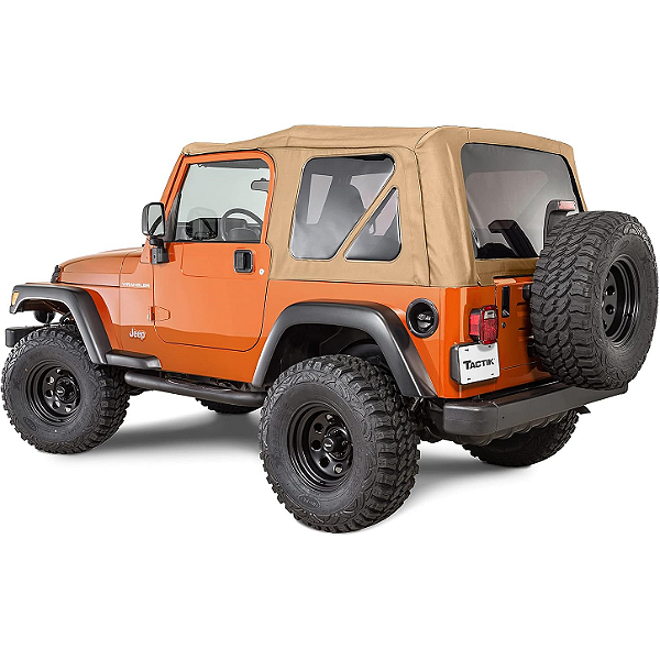 Capota de Reposição Soft Top TACTIK (Apenas Tecido) – Spice Denim (Jeep Wrangler TJ | 1997 a 2006)