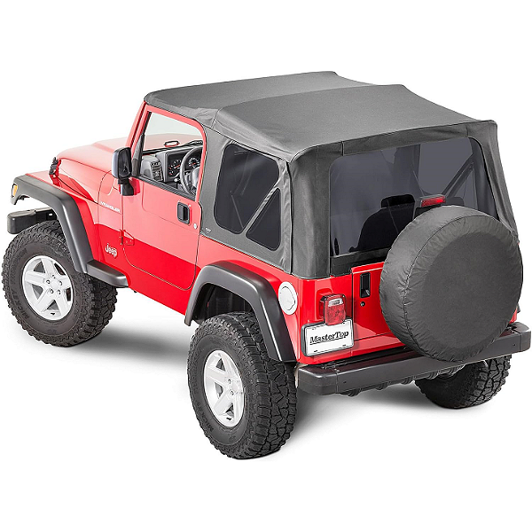 Capota de Lona MasterTop para Jeep Wrangler TJ (1997-2006) – Black Diamond