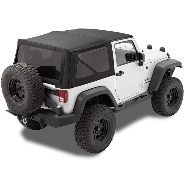 Capota Conversível Bestop Sailcloth Replace-A-Top (Preta) – Wrangler JK 2 Portas (2010-2018)