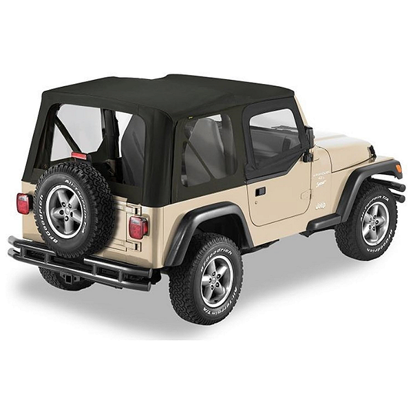 Capota de Lona Bestop Substituição (Black Denim) – Jeep Wrangler TJ (1997-2002)