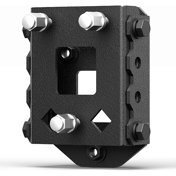 Suporte Espaçador de Pneu Sobressalente (Estepe) em Aço - Jeep Wrangler JK (2007-2018) -