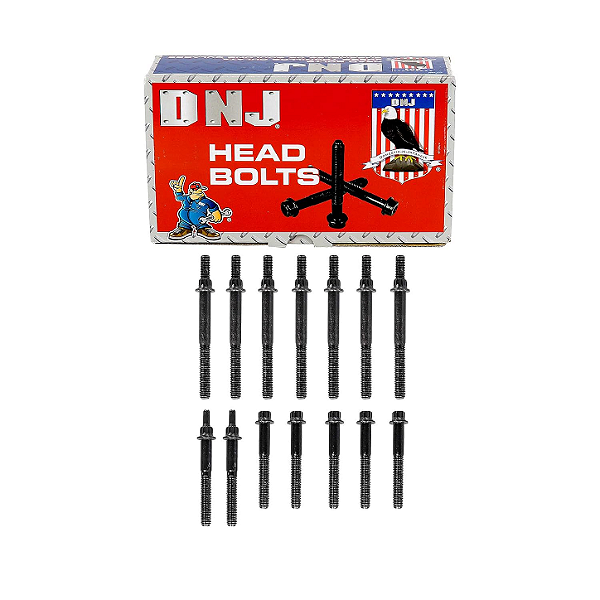 Jogo de Parafusos de Cabeçote DNJ Engine Components HBK1123 - Jeep 4.0L L6 12V OHV (1996-2006)
