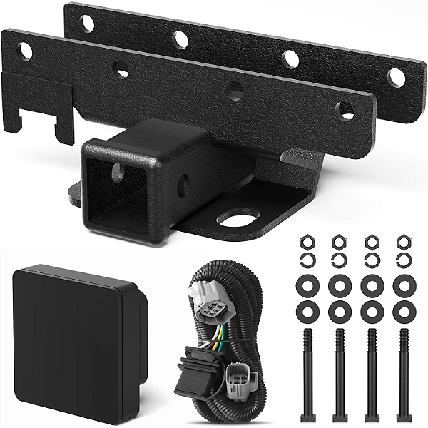 Kit Receptor de Engate de Reboque de 2" (5 cm) - Jeep Wrangler JK / JKU (2007-2018)