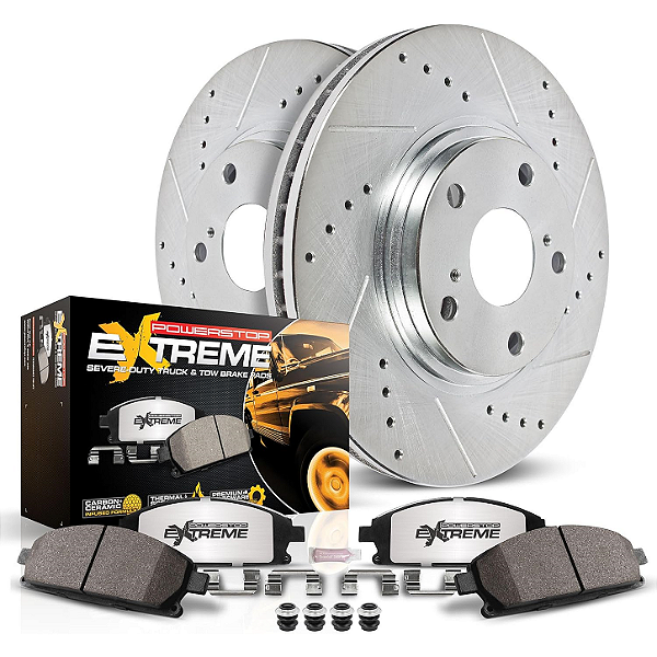 Kit de Freio Traseiro Power Stop Z36 Truck & Tow (2007-2018 Jeep Wrangler JK)