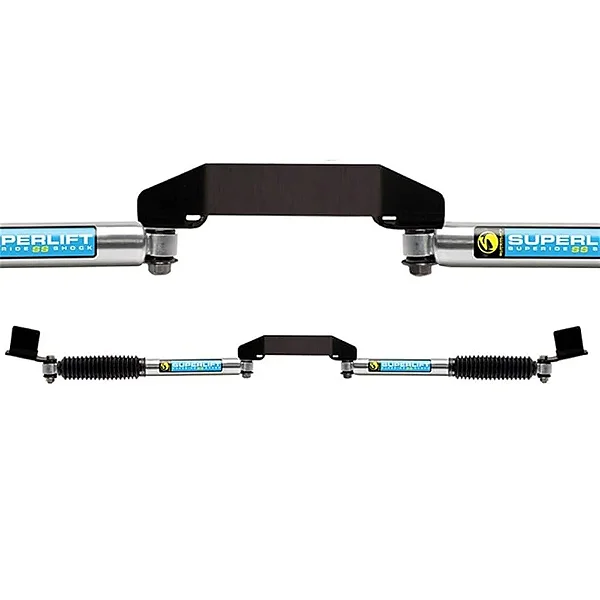 Kit Estabilizador de Direção Dupla Superlift (Cilindros Bilstein a Gás) | Ram 2500 e 3500 4WD (2003-2008)