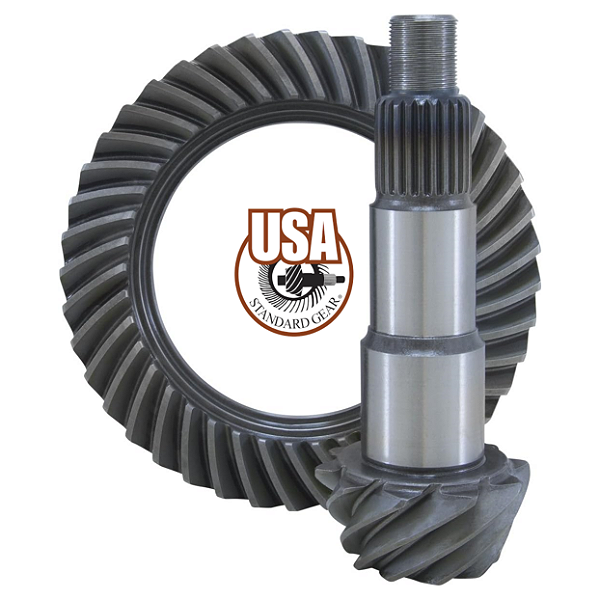 Conjunto de Coroa e Pinhão USA Standard Gear 4.56 para Diferencial Dianteiro Dana 30 Rotação Reversa - Jeep Wrangler JK / JKU (ZG D30SR-456JK)