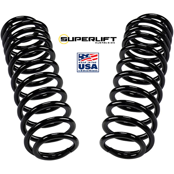 Par de Molas Traseiras Superlift Dual Rate (Elevação de 6,35 cm / 2.5") | Jeep Wrangler JL 4 Portas