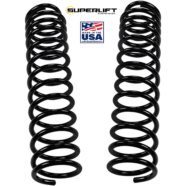 Par de Molas Dianteiras Superlift Dual Rate (Elevação de 6,35 cm / 2.5") | Jeep Wrangler JL 4 Portas