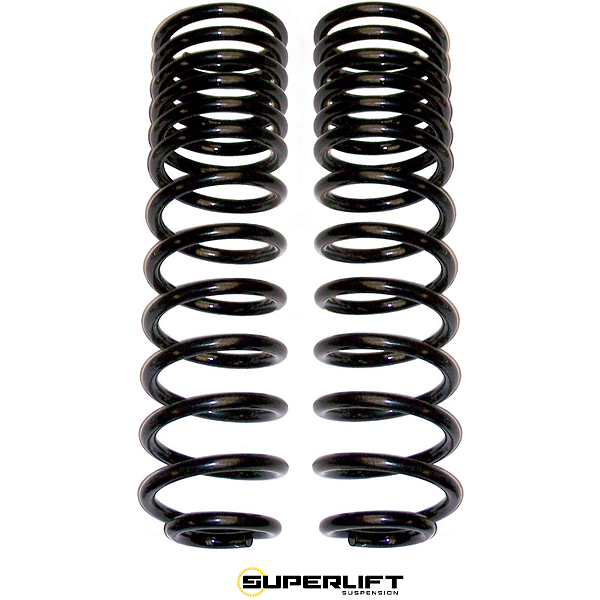 Par de Molas Espirais Dianteiras Superlift (Cód. 244) – Elevação de 10 cm (4 Polegadas) para Dodge Ram 2500 e 3500 Diesel (2003 a 2013)