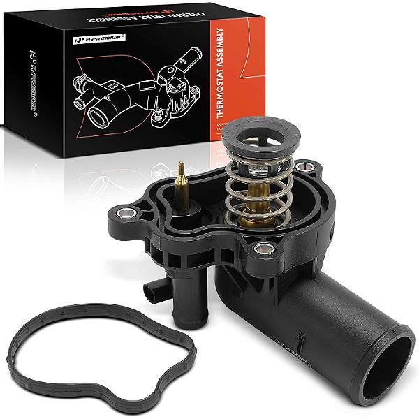 Conjunto da Carcaça do Termostato de Arrefecimento com Válvula e Sensor A-Premium - Para Motores Pentastar 3.6L V6 (Jeep, Dodge, Ram)