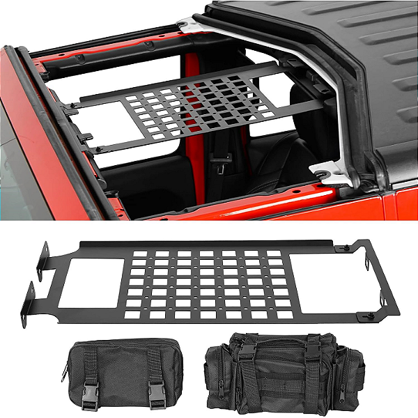 Suporte de Carga MOLLE Dianteiro Hooke Road Jeep Wrangler JL Gladiador