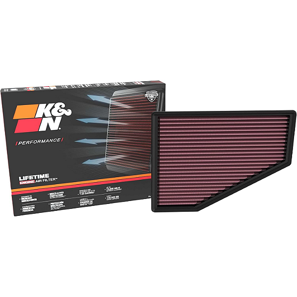 Filtro de Ar K&N Jeep Grand Cherokee WL 2021- 3.6L V6 5.7L V8