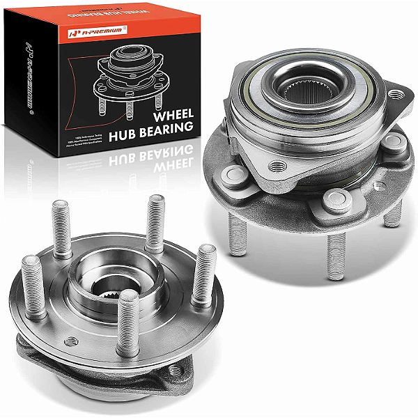 Par Rolamento Cubo Roda Dianteira Jeep Wrangler JL Gladiator ABS