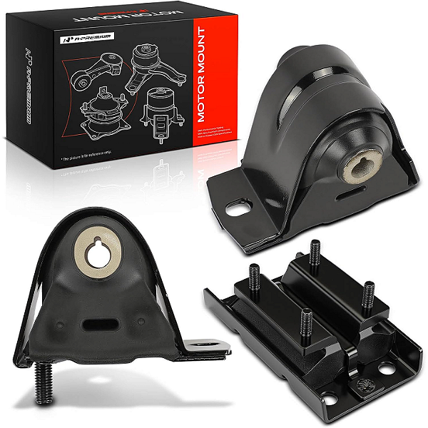 Kit 3 Coxins Motor e Cambio Jeep Wrangler TJ 2.4 2.5 4.0 Automatico
