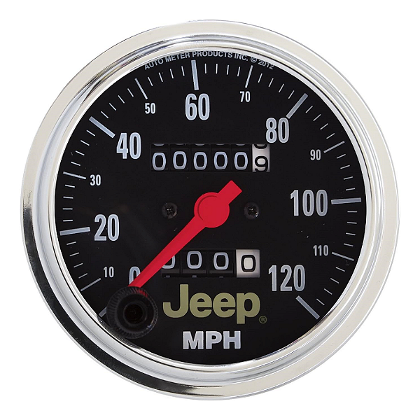 Velocímetro Mecânico Auto Meter 880245 Jeep Wrangler Cherokee CJ5