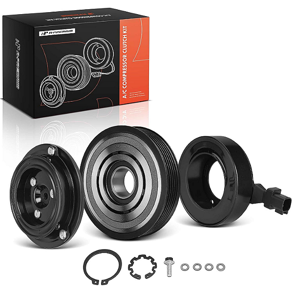 Kit Embreagem Compressor AC A-Premium Ram 1500 3.6L Wrangler JK Pentastar