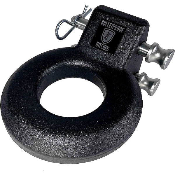 Argola Luneta Pintle Loop Bulletproof Hitches 24K Aço Maciço