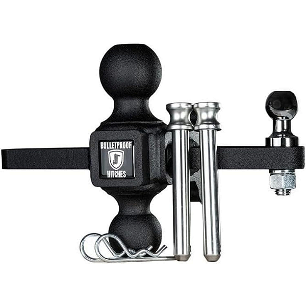 Engate Bola Dupla com Sway Control BulletProof Receptor 2" e 2-1/2"